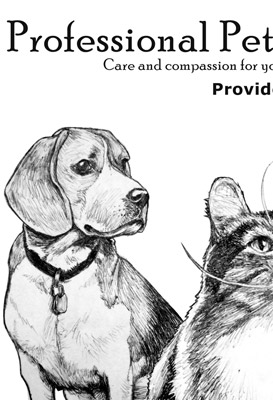 petsitting flier